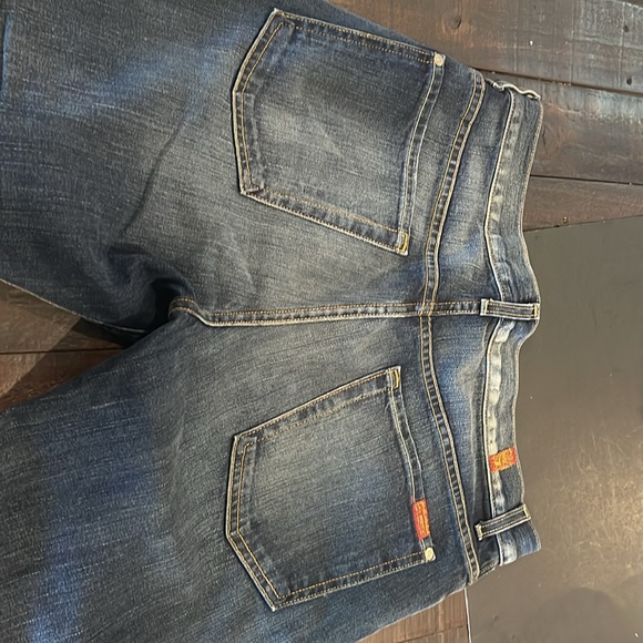 7 for all mankind boyfriend Jean size 31 worn once, whispered denim - Picture 12 of 12